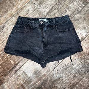 Forever 21 Black Jean Short